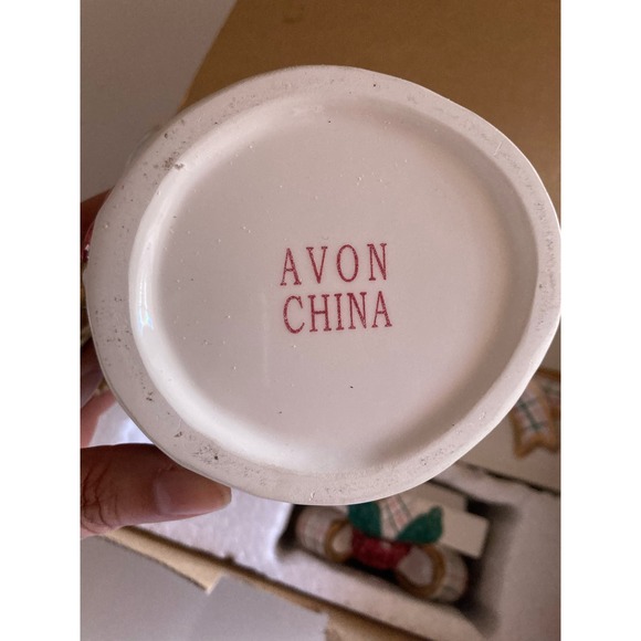 VTG Avon China St Nicholas Sugar Creamer Set 2001 Christmas - Picture 11 of 11